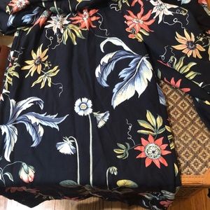 Ann Taylor floral wide leg style Size 10 Substantial Jump suit Party On So Cute